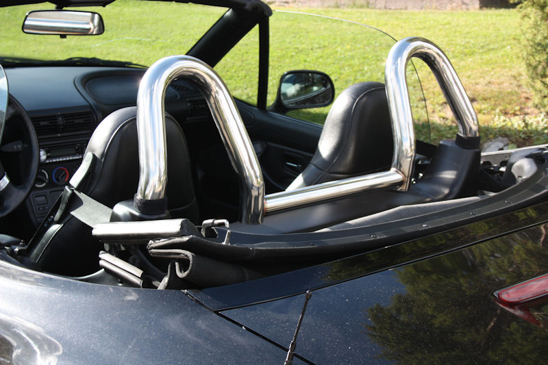 How to install bmw z3 roll bars